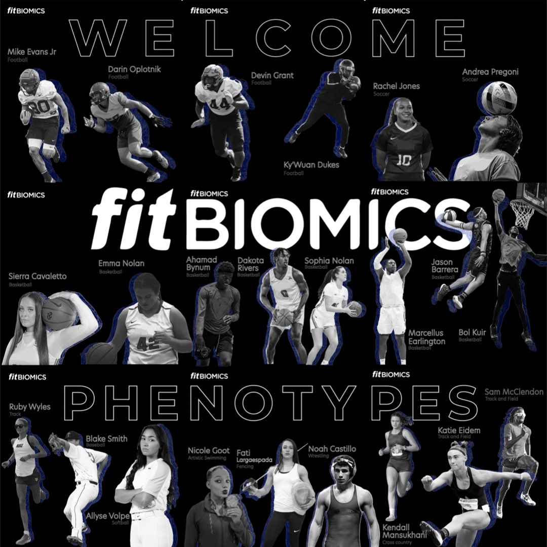 FitBiomics's tweet photo. FitBiomics is proud to welcome the newest members to our Microbiome Innovation Platform. Facts: (these) elite athletes are part of the 0.01% of the human population in terms of human health and physiology.
#MoreThanAnAthelte #NIL #probiotics #gutstodefy #guthealth #nellanation https://t.co/T1855bdtqq