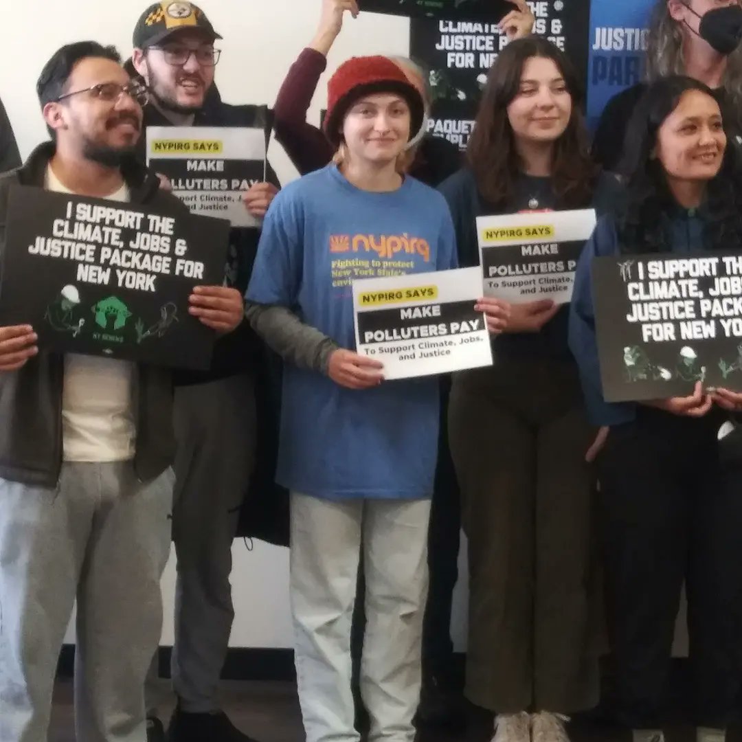 Great event today at @ForTheMany 
with @NYRenews  calling on NY to #PassTheCJJP   and ensure #ClimateJustice4NY @GovKathyHochul @JenMetzgerNY @sarahana