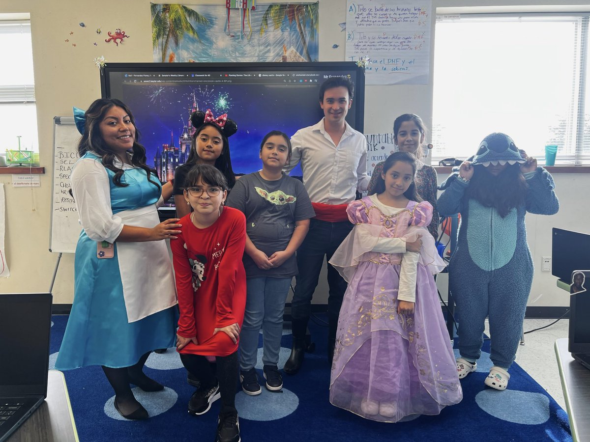 We’re bringing the magic of #Disney <a href="/HBGonzalezPLA/">Henry B. Gonzalez PL Academy</a> 🏰✨