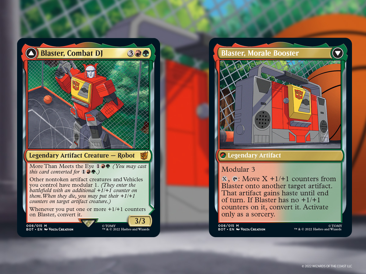 Blaster, Gruul Modular commander. Hit us with the first five cards you're  adding to this deck! See all the Transformer cards you can find in #MTGBRO  here: https://t.co/aS2UFoLMZf