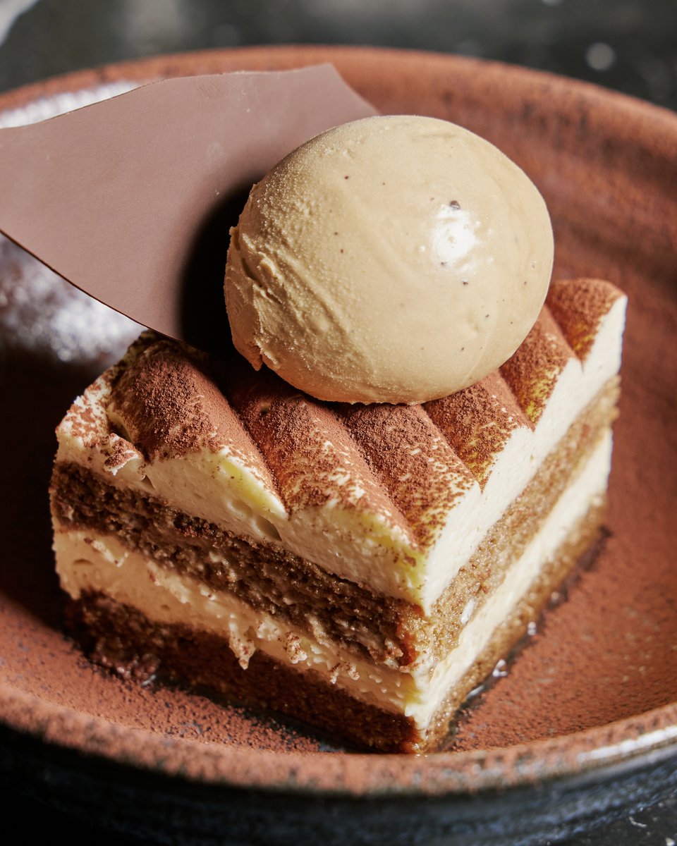 StregaItaliano's tweet photo. Irresistible. Espresso-dipped ladyfingers, layered with mascarpone cream, sprinkled with cocoa + topped with espresso gelato. Tiramisu, made with love.

📸  Brian Samuels Photography

Reserve tonight's table at https://t.co/FirrtiQZh3 https://t.co/Egi57JLByU