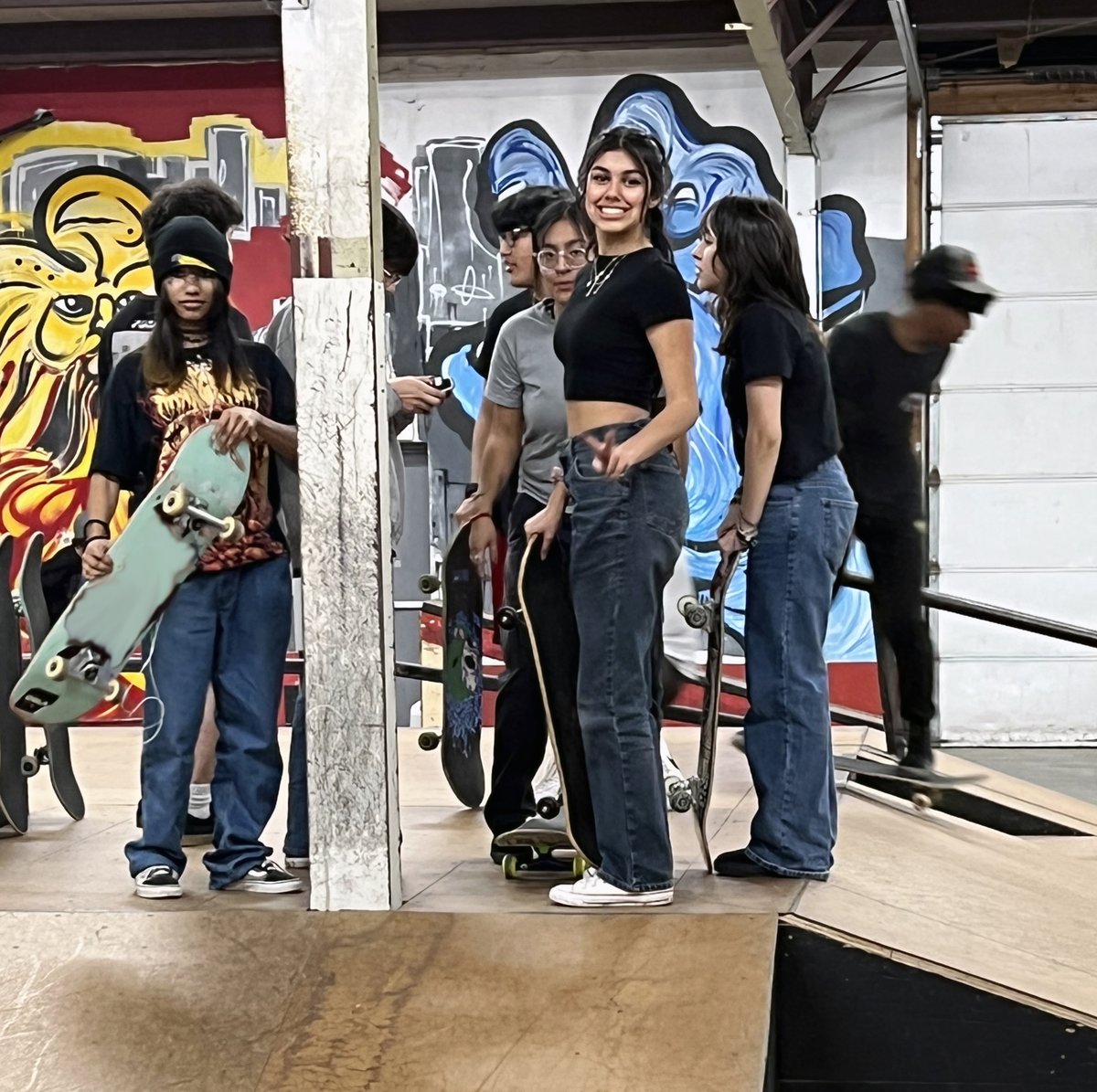 waukHS's tweet photo. This past Monday students had a blast at the Asylum Indoor Skate Park! To get in on the action contact: kebrown@wps60.org
- - - 
¡El lunes pasado los estudiantes se divirtieron mucho en el Asylum Indoor Skate Park! Para participar en la acción, comuníquese con: kebrown@wps60.org https://t.co/bsLHCmvuDp