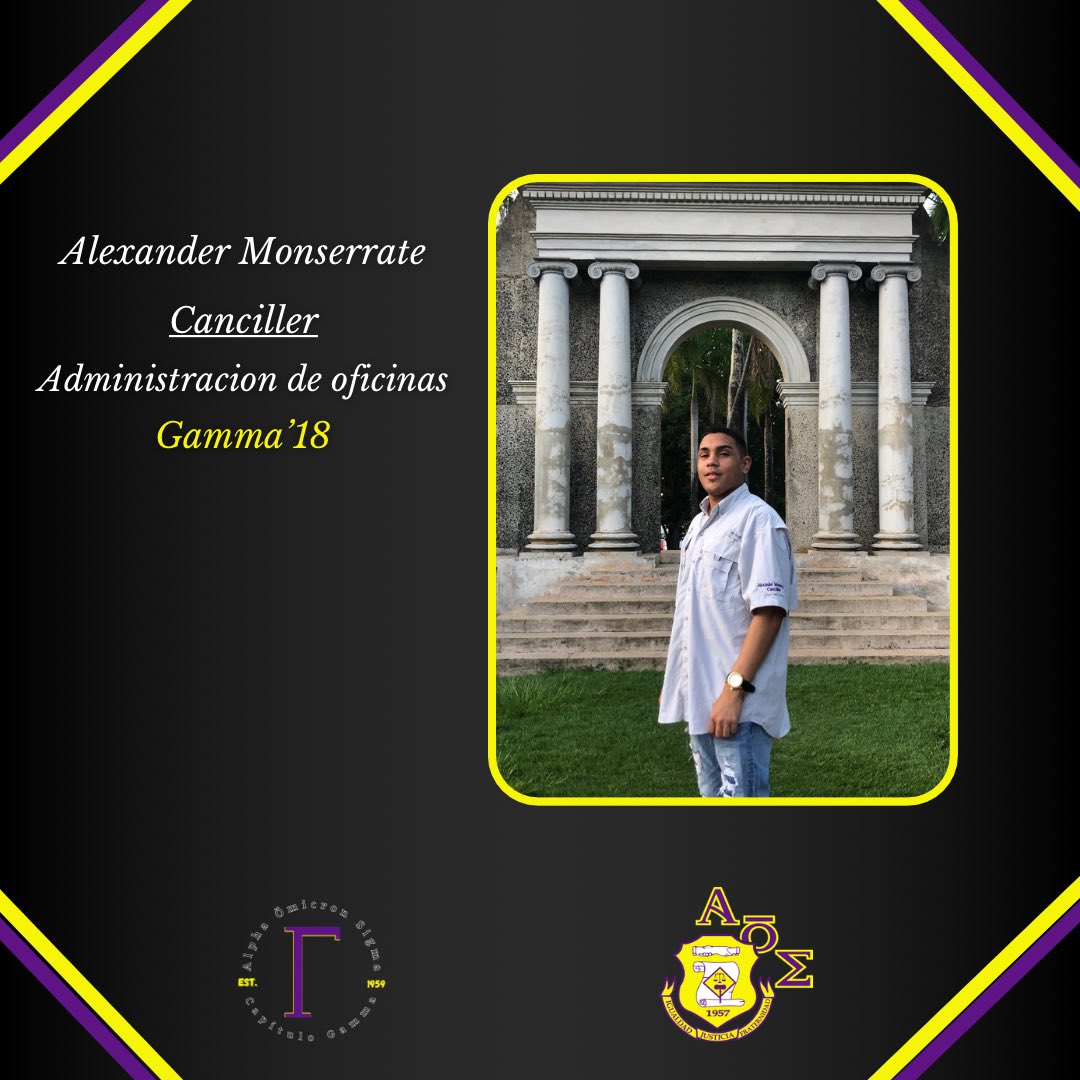GammaAOE's tweet photo. El Capítulo Gamma de la Honorable Fraternidad Αlpha Ōmicron Sigma les presenta a su Directiva para el Año Académico 2022-2023.
#StriveForGamma https://t.co/nkvW4ARvhG