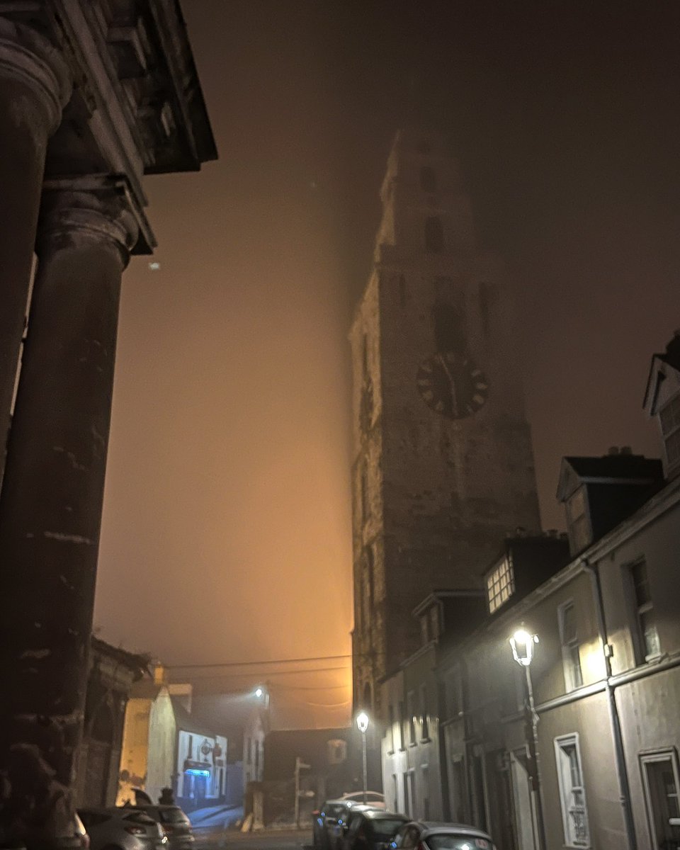 Ghost of St Anne’s in the November fog @StAnnesShandon #Cork #Shandon #Novemberfog