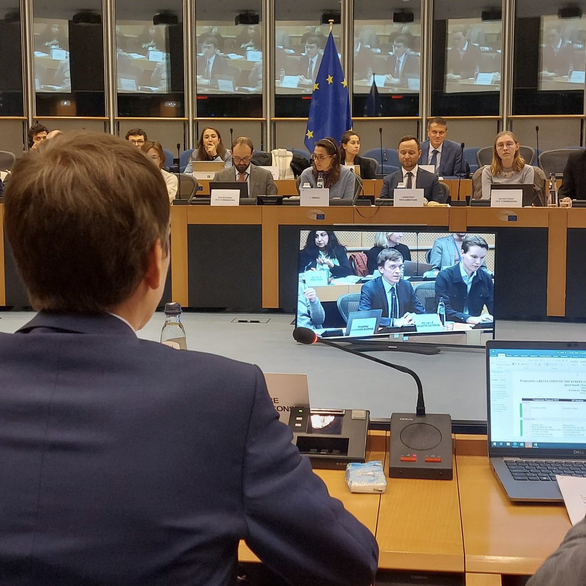 EU2022_CZ's tweet photo. #TRILOGUE | 🌳 The 3rd European Green Bonds trilogue is under way. Its ambitious goal is to create a new avenue for financing sustainable private or public projects by means of the new EU green bond standard.

#EU2022CZ #EuGB https://t.co/C0QaFKqGAo