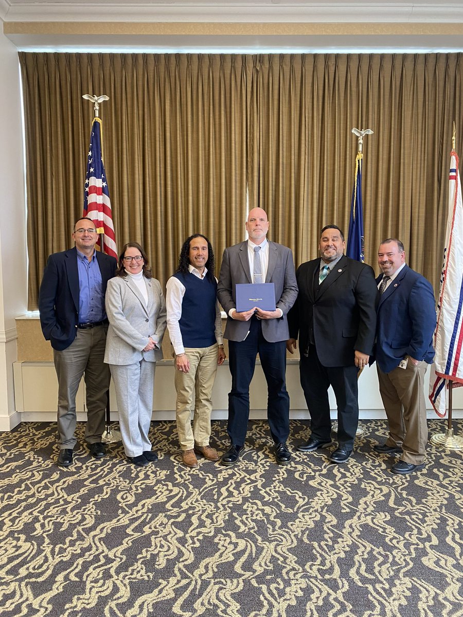 Very proud to honor MS/HS career counselor, Joe Connolly at the Shippensburg University Study Council Luncheon. Joe’s commitment to our school and students is amazing. He works tirelessly everyday to provide opportunities for all. <a href="/shippensburgU/">Shippensburg University</a> <a href="/NOHS17350/">NOHS</a> <a href="/CVSD17350/">Conewago Valley SD</a>