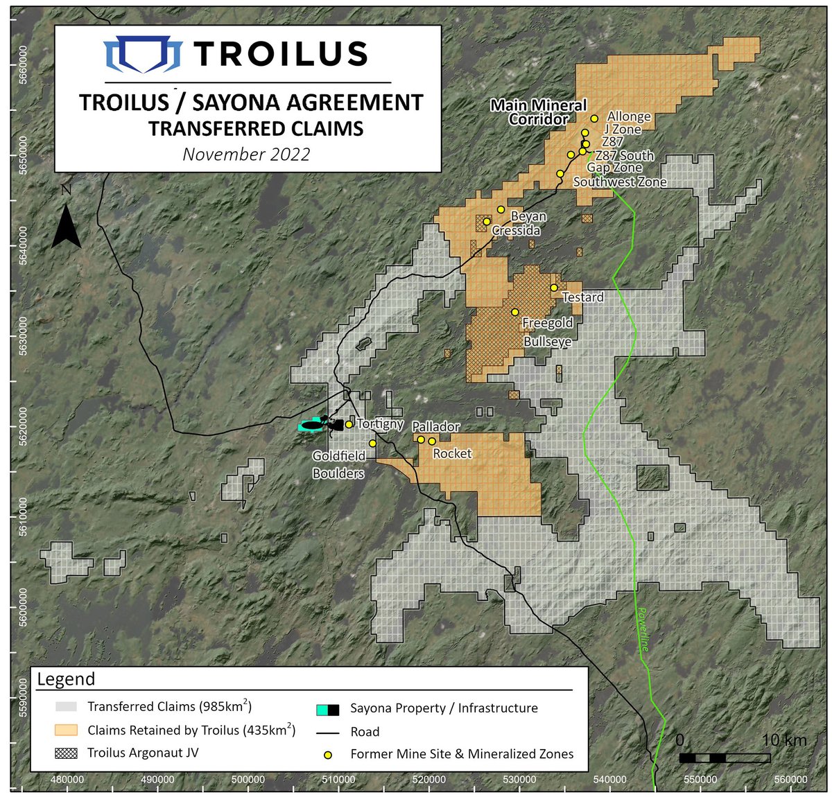 CreativeMurdock's tweet photo. 💥$SYA $SYAXF @SayonaMining MOBLAN #LITHIUM Project EXPANDED!!! 💰💰👏👏👏👏
Troilus Gold Announces Sale of Select Properties to Emerging Lithium Producer $SYA Sayona Mining for C$40 Million 💪💪💪 Great investment
https://t.co/TTl3k3Ule1
🎯Sayona Production Q1 2023 🔋⚡️🔥🔥 https://t.co/eWoY62Owej