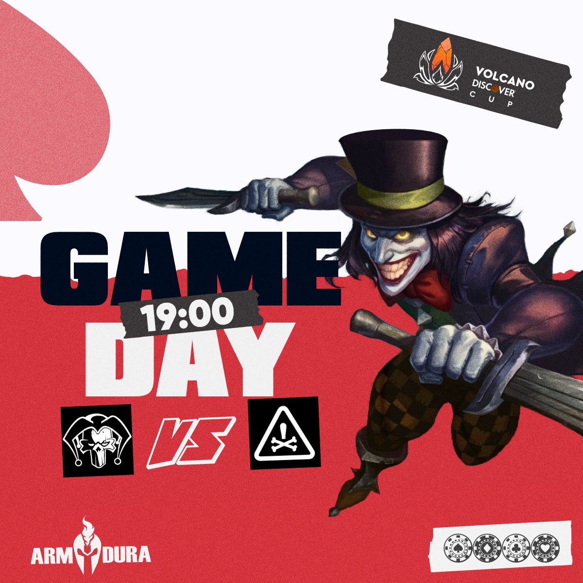 AceSGaminG_ec's tweet photo. COMIENZA EL ASALTO AL BUNKER!🌋🇪🇨
Estamos listos para demostrar que merecemos llevarnos la copa 🃏 🔥#volcanodiscovercup @LVPEcuador
🗓 miercoles 16
🏴@descuydadogg
🕗A las 19h00
📺Transmisión: https://t.co/HGjNegX8E4
#GoACS #LVPEcuador #WeAreACS #vistetuarmadura https://t.co/oWdgHjGGhw
