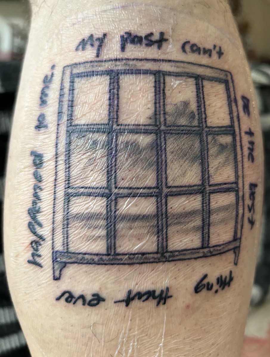 Got my first tattoo today! Thank you ⁦<a href="/tylerzanon/">Tyler Zanon</a>⁩ for writing this out for me this past Saturday! ⁦<a href="/youthfountain_/">Youth Fountain</a>⁩