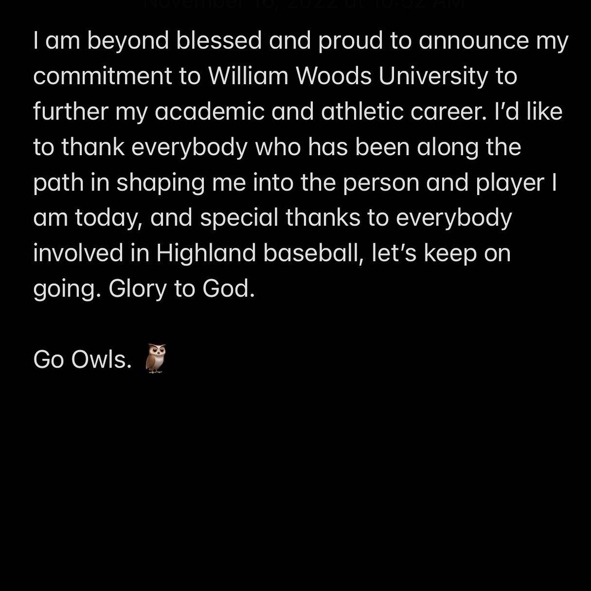 seangoings18's tweet photo. Committed @Scottie_Bsbl @wwuowlsBSB #GoOwls https://t.co/0XwOpBisnN