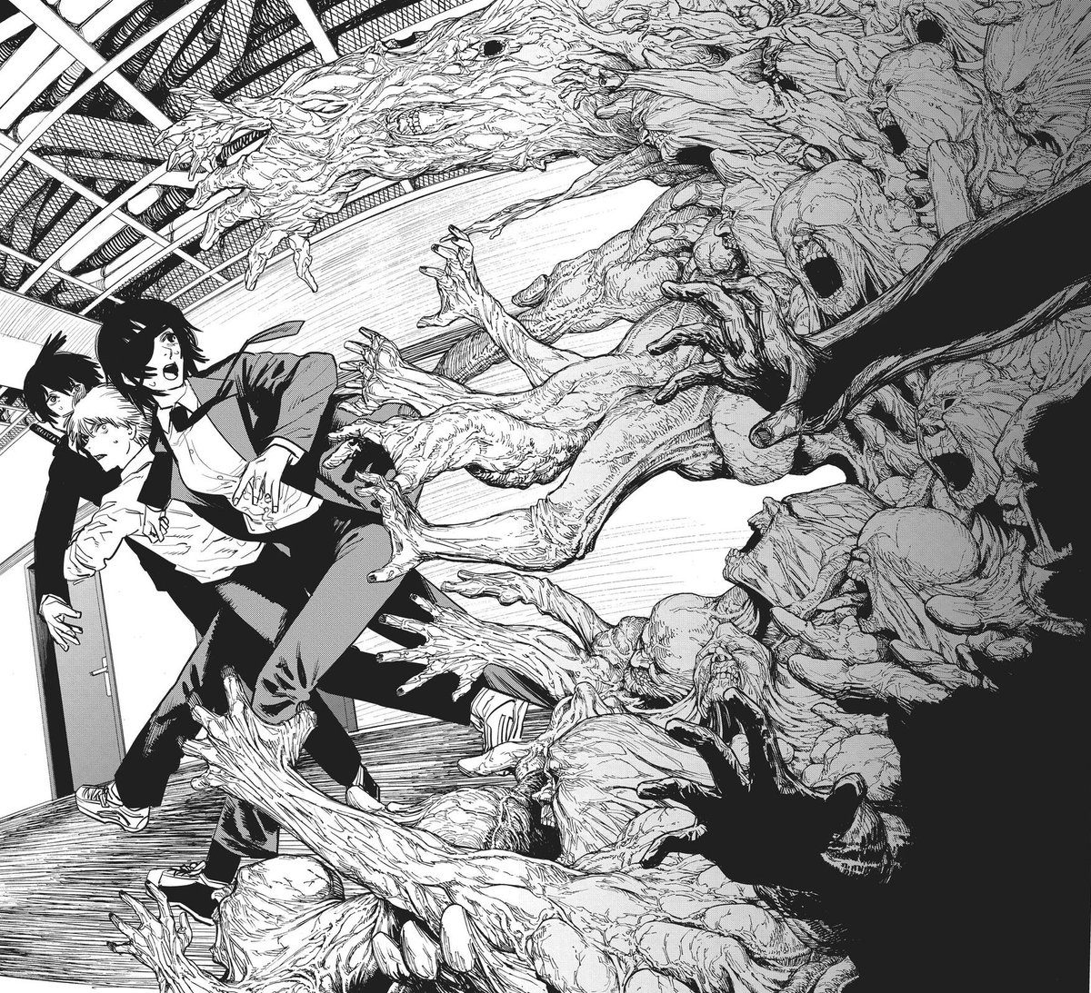 MangasVisual's tweet image. Manga: Chainsaw Man