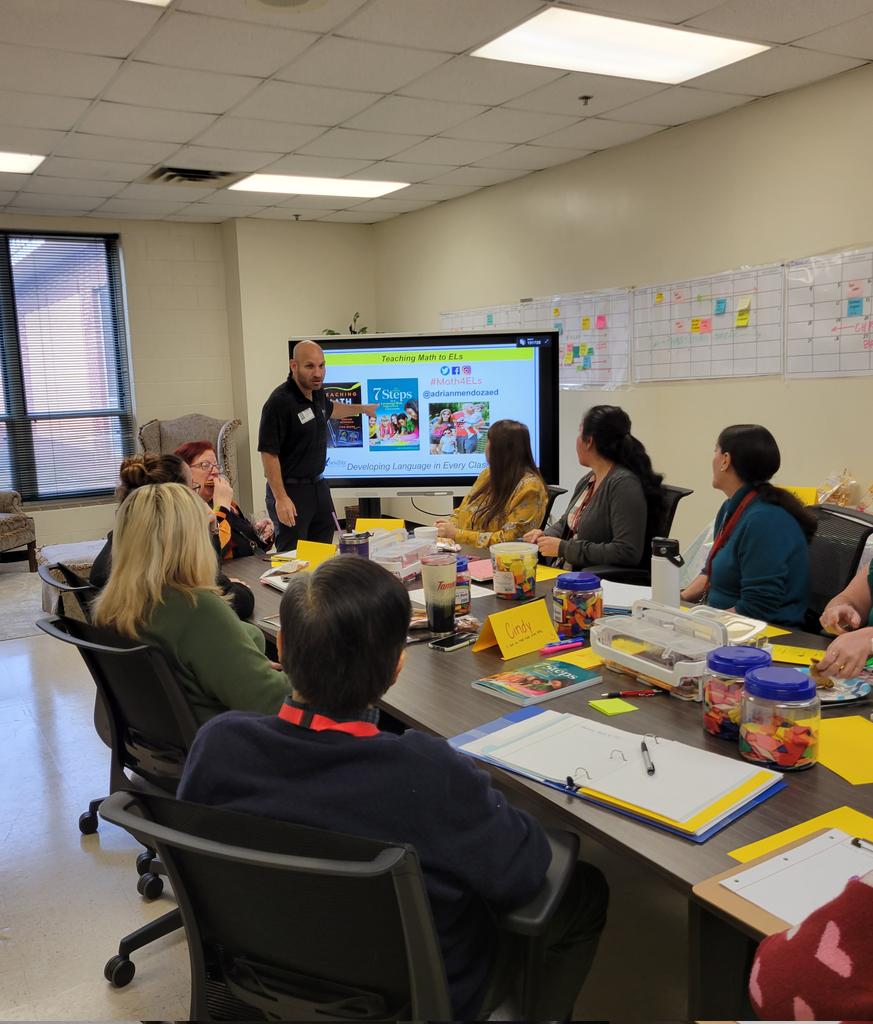 Loved <a href="/adrianmendozaed/">adrianmendozaed</a> sessions on Developing Language in the Math Classroom at <a href="/ClevelandISDTX/">Cleveland ISD</a> #Math4ELs