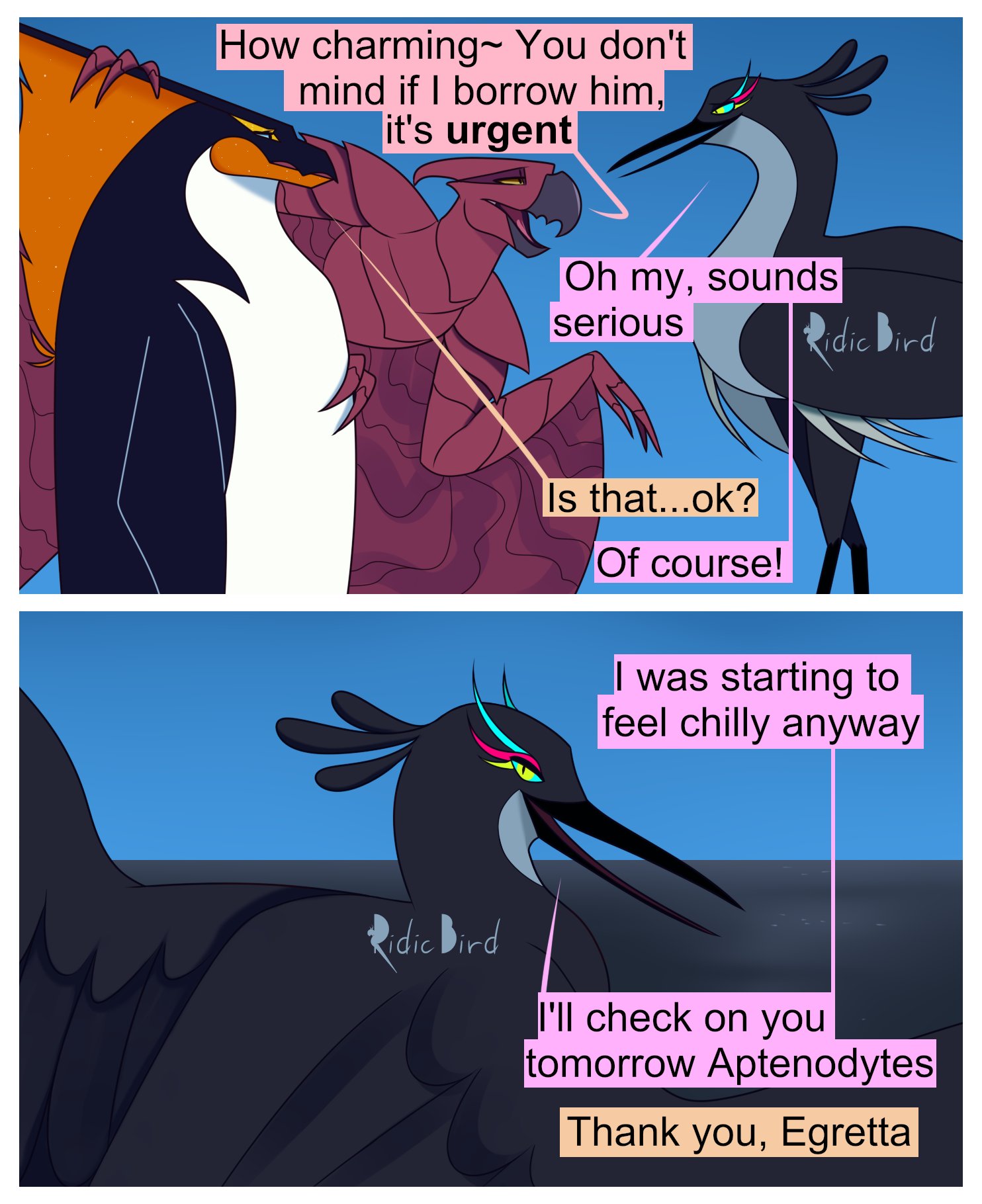 RidicBird (Kaiju Comics On Hiatus) on X: The Glamrocks + Gregory