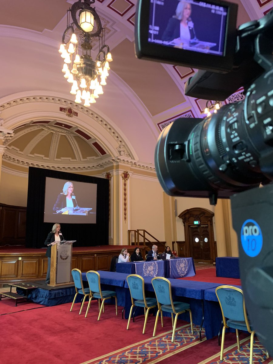 FocusAV1's tweet photo. 28 schools from across NI gathered in Belfast City Hall & we seamlessly streamed to Egypt & London for today’s #COP27Simulation debate on climate crisis. Our politicians might not be working, but these young folk delivered! @pfdoran 🎥🎤🎬 https://t.co/w3FNfjpOPh