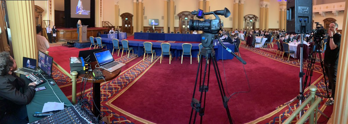 FocusAV1's tweet photo. 28 schools from across NI gathered in Belfast City Hall & we seamlessly streamed to Egypt & London for today’s #COP27Simulation debate on climate crisis. Our politicians might not be working, but these young folk delivered! @pfdoran 🎥🎤🎬 https://t.co/w3FNfjpOPh