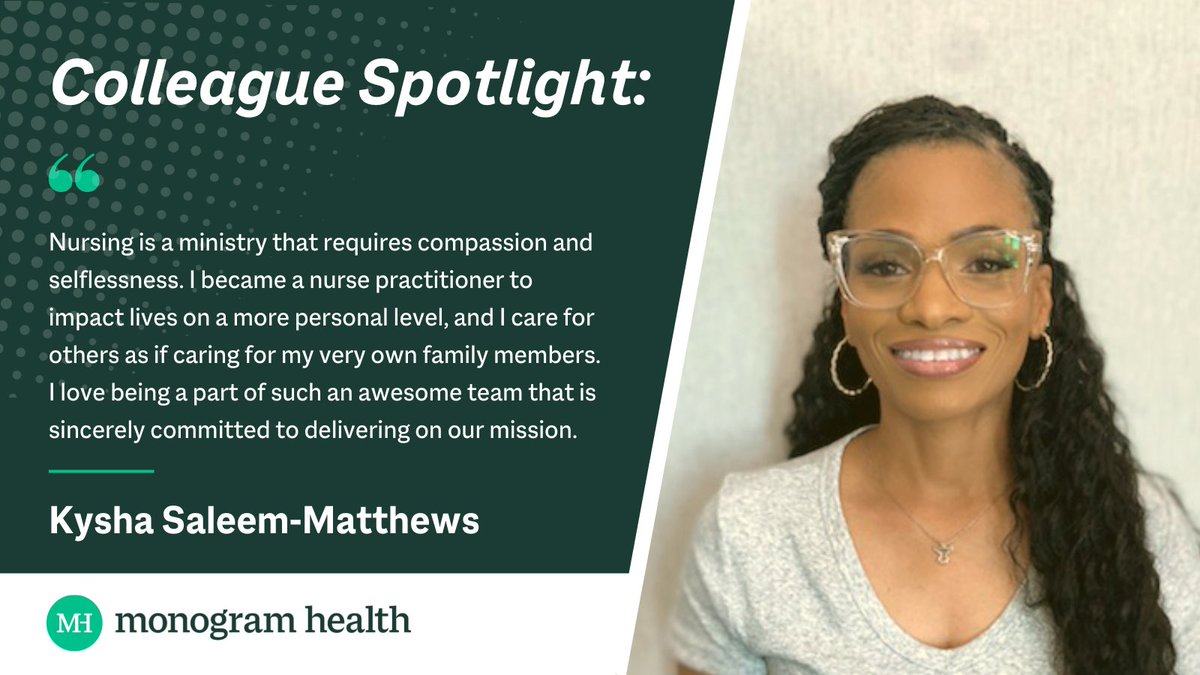 MonogramHealth's tweet photo. It takes a special kind of person to be a nurse practitioner, and we’re lucky to have so many of them on our team. #MonogramHealth NPs are helping shape the future of health care with their commitment to our innovative model of in-home care delivery #NPWeek https://t.co/KvfwOSNwtN
