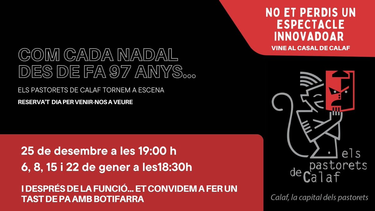 Pastorets de Calaf tweet media