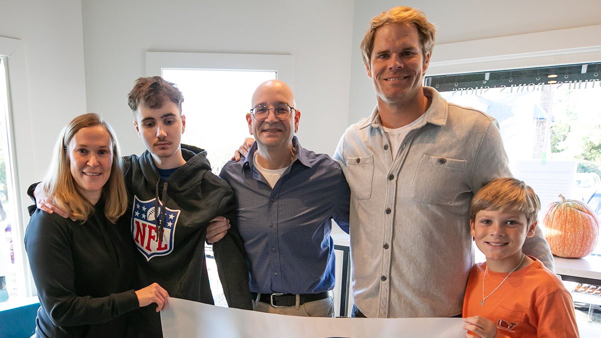 What a great day living our purpose &amp; inspiring &amp; building better lives in our Charlotte community! We teamed up with former <a href="/NFL/">NFL</a> tight end, <a href="/gregolsen88/">Greg Olsen</a> to surprise some of the people &amp; places that matter most to him with extra special acts of care. #TimeForCare #BeyondTheField