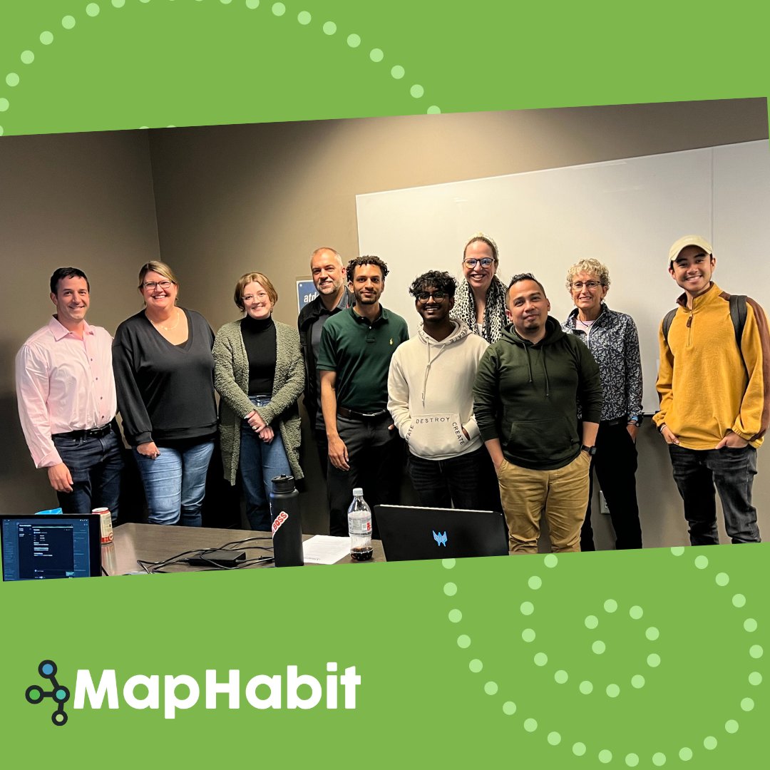 MapHabit's tweet image. It’s a full house at MapHabit this week!

This week, some of our awesome co-workers came to visit us, and we are always so excited to give them a warm southern welcome - even if the weather wasn’t very warm and welcoming!