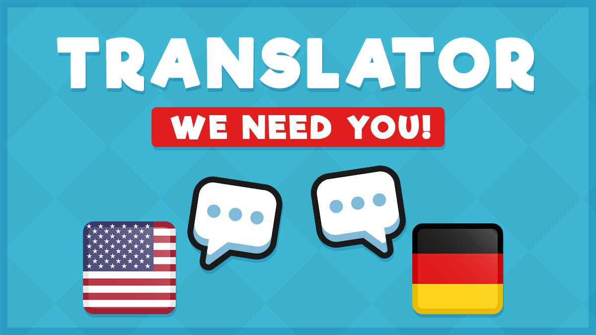 Cytooxien's tweet photo. 🌎 ÜBERSETZER GESUCHT 🌎

Wenn ihr neben Deutsch eine Sprache wie Englisch, Spanisch, Russisch oder Französisch zuverlässig beherrscht, bewerbt euch bei uns, um uns beim übersetzen des Netzwerks zu unterstützen!

➡️ https://t.co/JHIUPhRhOk https://t.co/IH6q5ngZld