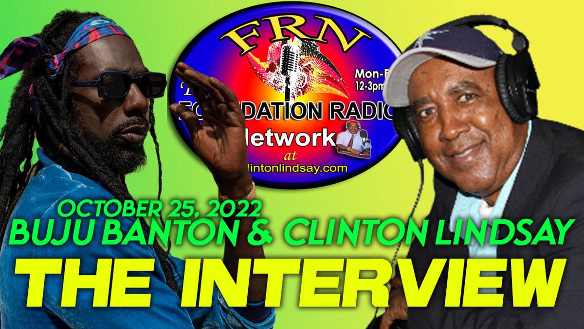 The Foundation Radio Network: Interview with Buju Banton, now on Youtube! Make sure to like and comment!
youtu.be/8klMsdo_p0c
