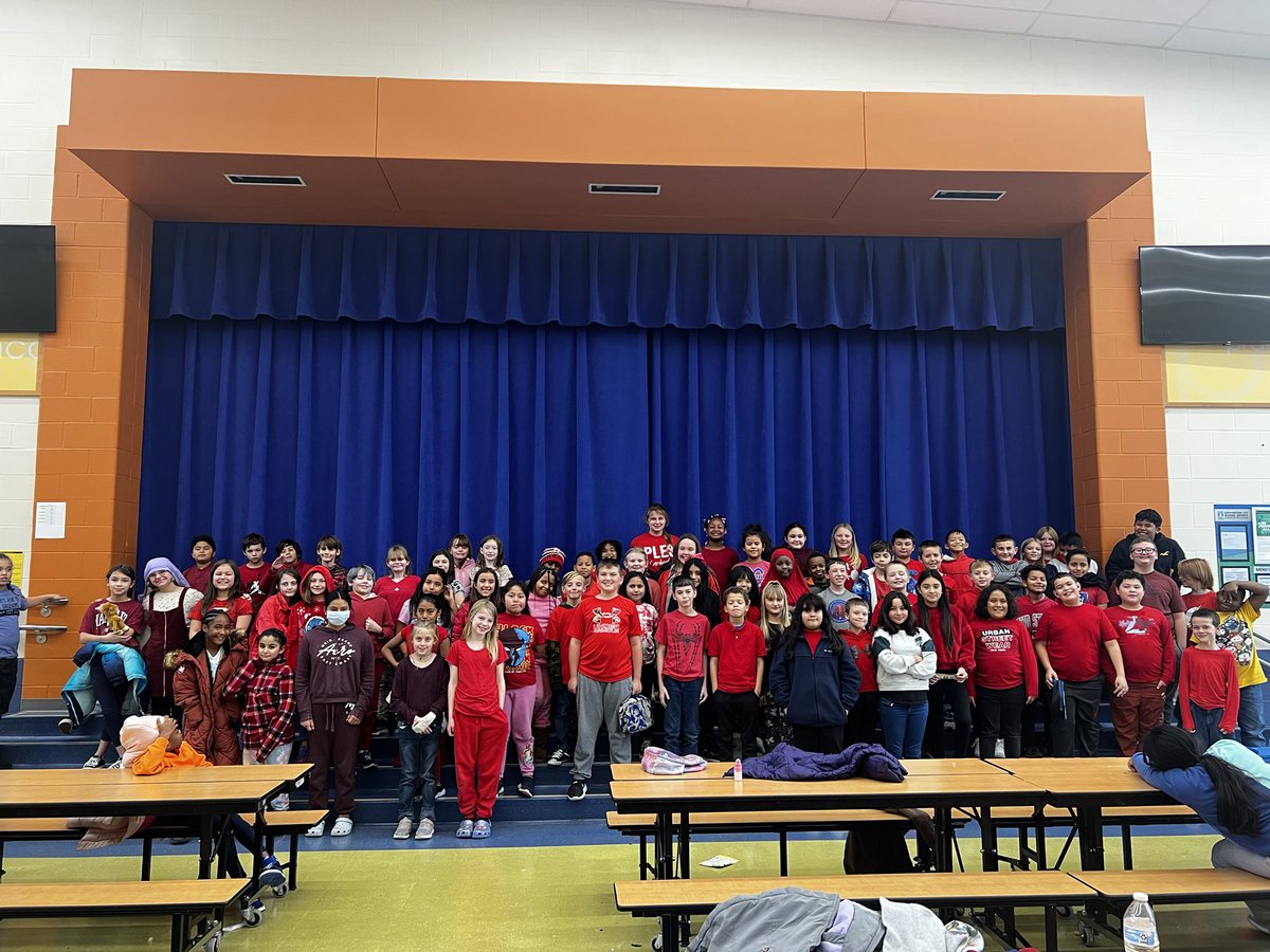 4th grade school spirit day!