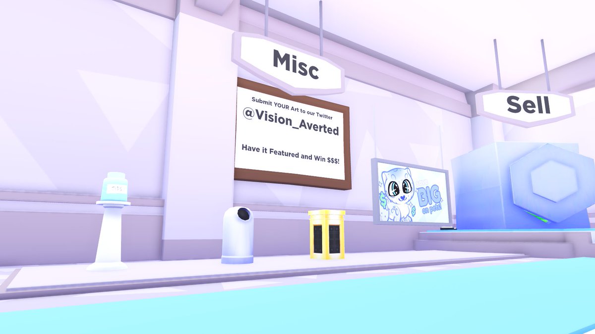 Digital artists, If you enjoy My Pet Shop, consider submitting your fanart for a chance to have it featured in our game!

#Roblox #RobloxGFX #MyPetShop