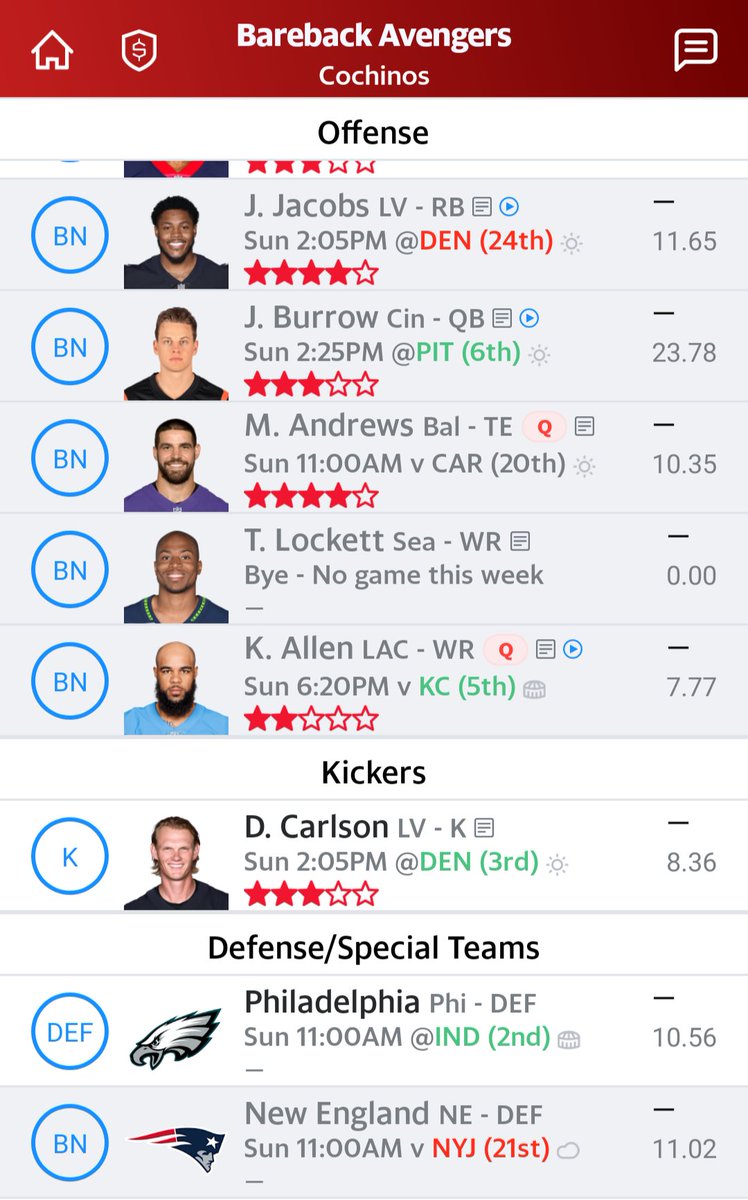 happy77m's tweet photo. @NFLFantasy 10-0 https://t.co/kyd36Bq11e