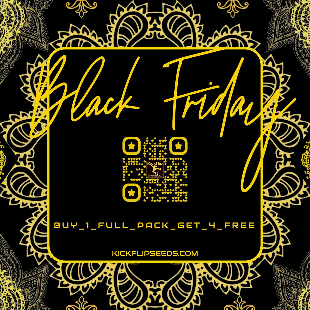 PROMO CODE:  KICKFLIPBLACKFRIDAY