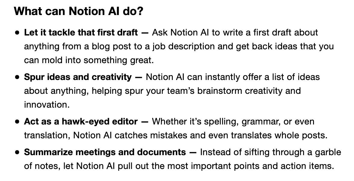 Inga Driksne (@ingadriksne) on Twitter photo Well, this is pretty exciting...Notion + AI = magic 🪄
<a href="/jamesjgill/">James Gill</a> did you beat me in line? Haha
Join me in the alpha waitlist!
notion.so/ai?wr=29b74149…
#Notion #AI #alphawaitlist #letsgo Well, this is pretty exciting...Notion + AI = magic 🪄
<a href="/jamesjgill/">James Gill</a> did you beat me in line? Haha
Join me in the alpha waitlist!
notion.so/ai?wr=29b74149…
#Notion #AI #alphawaitlist #letsgo