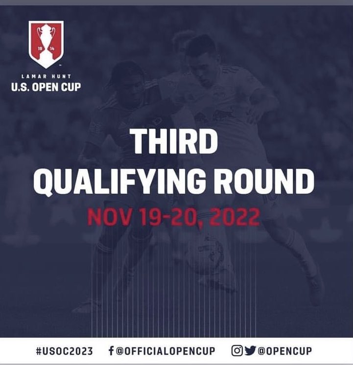 D10Lionsfc's tweet photo. 3rd Round
🆚DKSC
⏱5pm
🏟Lake Ridge High School
@opencup @usopencup
#upsl #soccer #worldcup #DallasTX #awaygame #lions #d10lions #d10effect https://t.co/p0mPoWhdG2