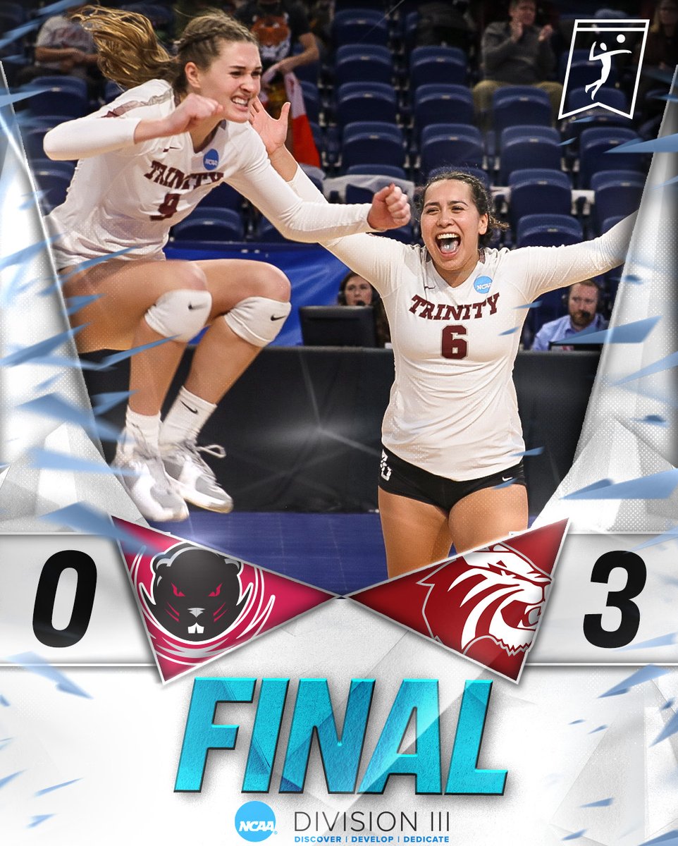 Trinity (TX) is on to the SEMIFINALS 👉

#D3vb | #NCAAD3