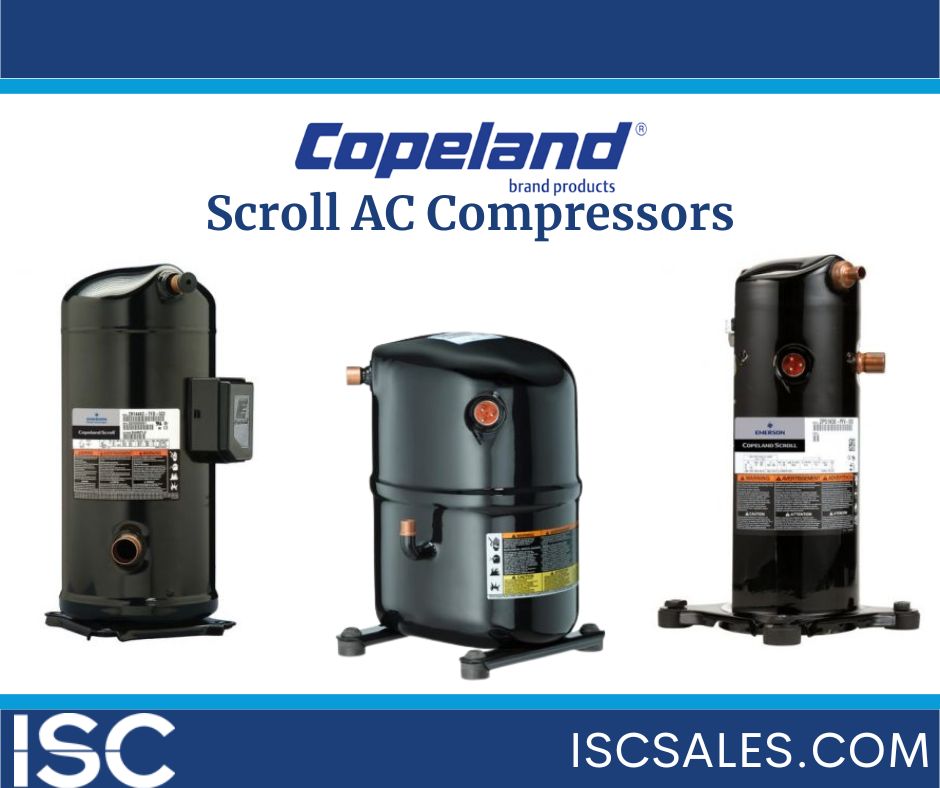 ISC_Sales's tweet image. Copeland&apos;s scroll compressors are designed for superior efficiency and performance. Their light, compact design can offer significant applied cost savings. Get yours today! bit.ly/3hrS9wH

#iscsales #scrollcompressors #hvac #ac #airconditioning #hvactechs