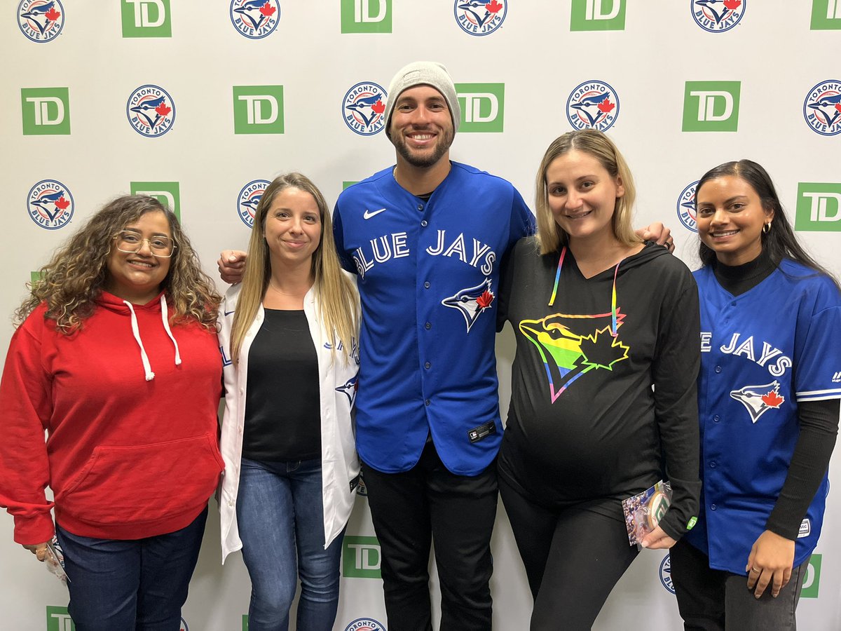 Metro Community Team meeting <a href="/BlueJays/">Toronto Blue Jays</a> George Springer at Maple Leaf Square!