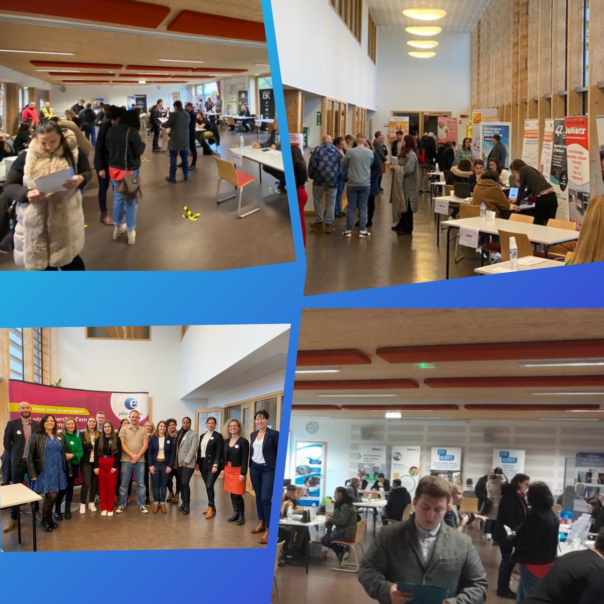 La 2eme édition du Forum "En FORCE" à #Cernay a eu lieu hier : 
🔸️ 2️⃣0️⃣ entreprises présentes 
🔸️ 6️⃣ organismes de formation 
🔸️ 2️⃣ conférences sur la création d'entreprise avec 5️⃣ partenaires 

➡️ 2️⃣3️⃣0️⃣ personnes sont venues à leur rencontre.
Une belle affluence 👏👏