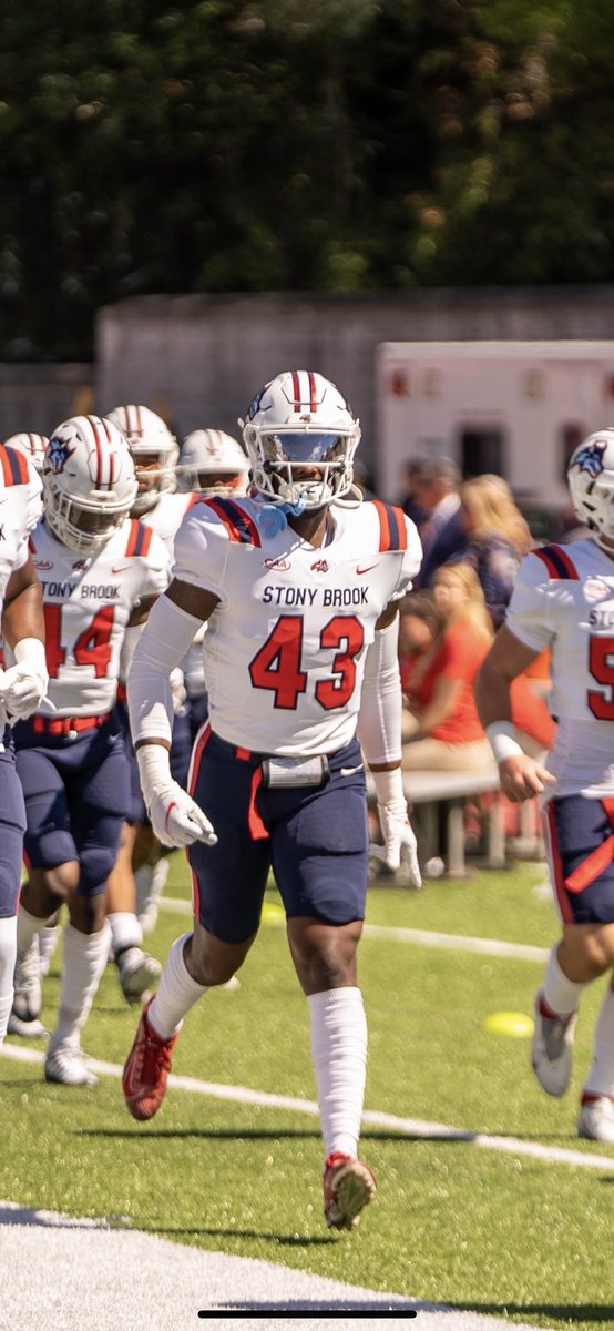 Thank you Stony Brook ❤️. OLB/Hybrid/LB Grad Transfer w/ 2 years of eligibility.  🚨 Tapes Linked Below🚨                                         Game: youtu.be/o8QN7vc-LZA Practice: youtu.be/d_9kijCb8uY