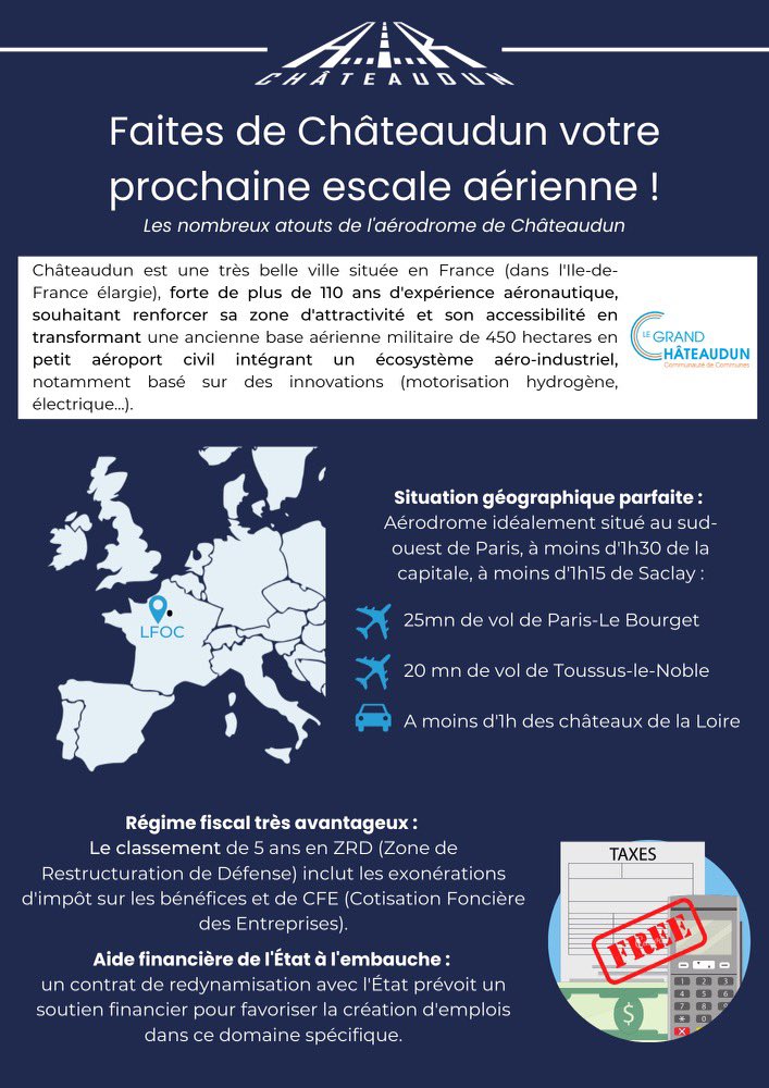 FabienVerdier28's tweet photo. Faites de Châteaudun votre prochaine escale aérienne !
#LFOC
#Aérodrome
#GrandChateaudun
@GrandChateaudun @PlayChateaudun https://t.co/yrklatI6EB