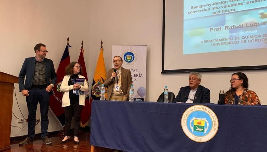 lacentralec's tweet photo. Se desarrolló la conferencia científica "Procesos bio/químicos para valorización de biomasa y residuos en el marco de la bioeconomía", organizada por el Grupo de Investigación Molemater. https://t.co/tR3UI949bL