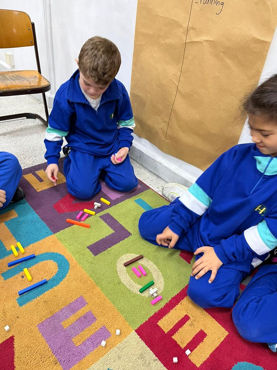 RHHS_Elementary's tweet photo. BE2C learners used the Cuisenaire rods to demonstrate the inverse relationship between addition and subtraction #math_fun #manipulatives @RHHS_Saida https://t.co/8N9eW8ysuj