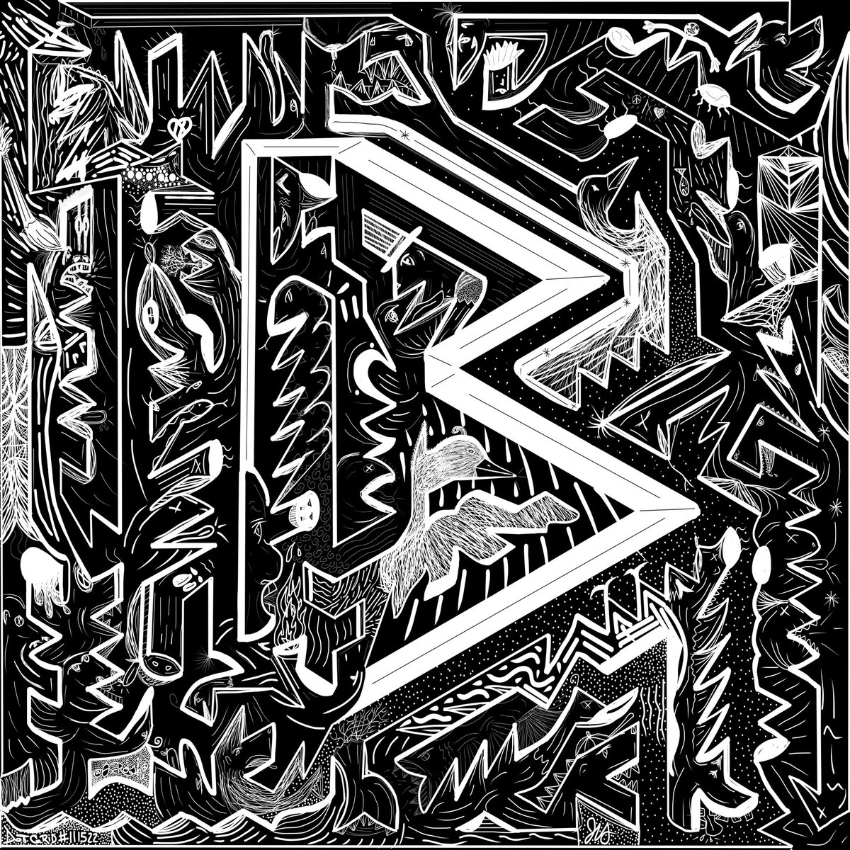 0xRoshi's tweet photo. How’d I do #algofam? I didn’t see much…just this “Letter B” 😂 #AlgorandHasNFTs #Algorand 
..tried taking a page from 
@Art_by_Felix ‘s book 🫶✌🏻
https://t.co/jpkHXysnj9 ✌🏻❤️♋️ https://t.co/kVbFUL31ZT