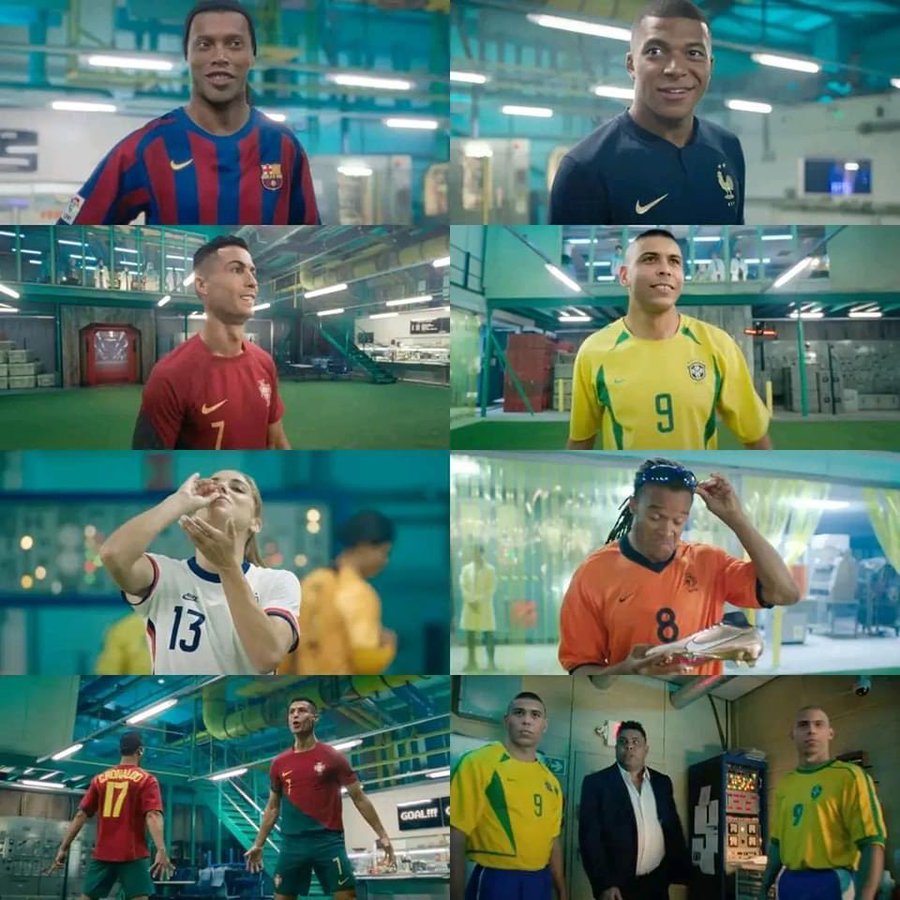 Mira el anuncio de la Copa Mundial de Nike que reúne a los futbolistas del pasado, presente y futuro en el 'fútbolverso' | | Entretenimiento | Universo