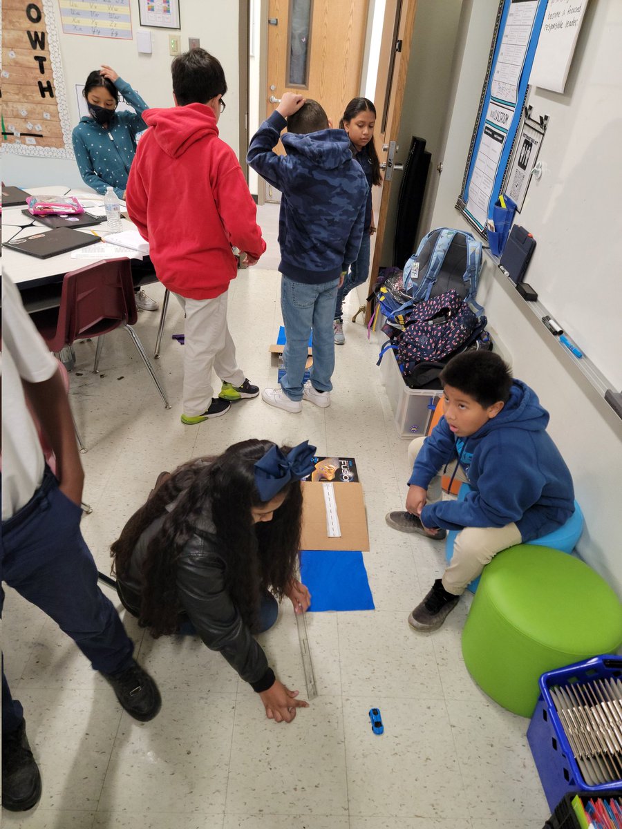 LDZ_FAM's tweet photo. 4th grade is learning about gravity and friction. @LDZ_Principal @4thgradeLdz https://t.co/gPP4BEpKsR
