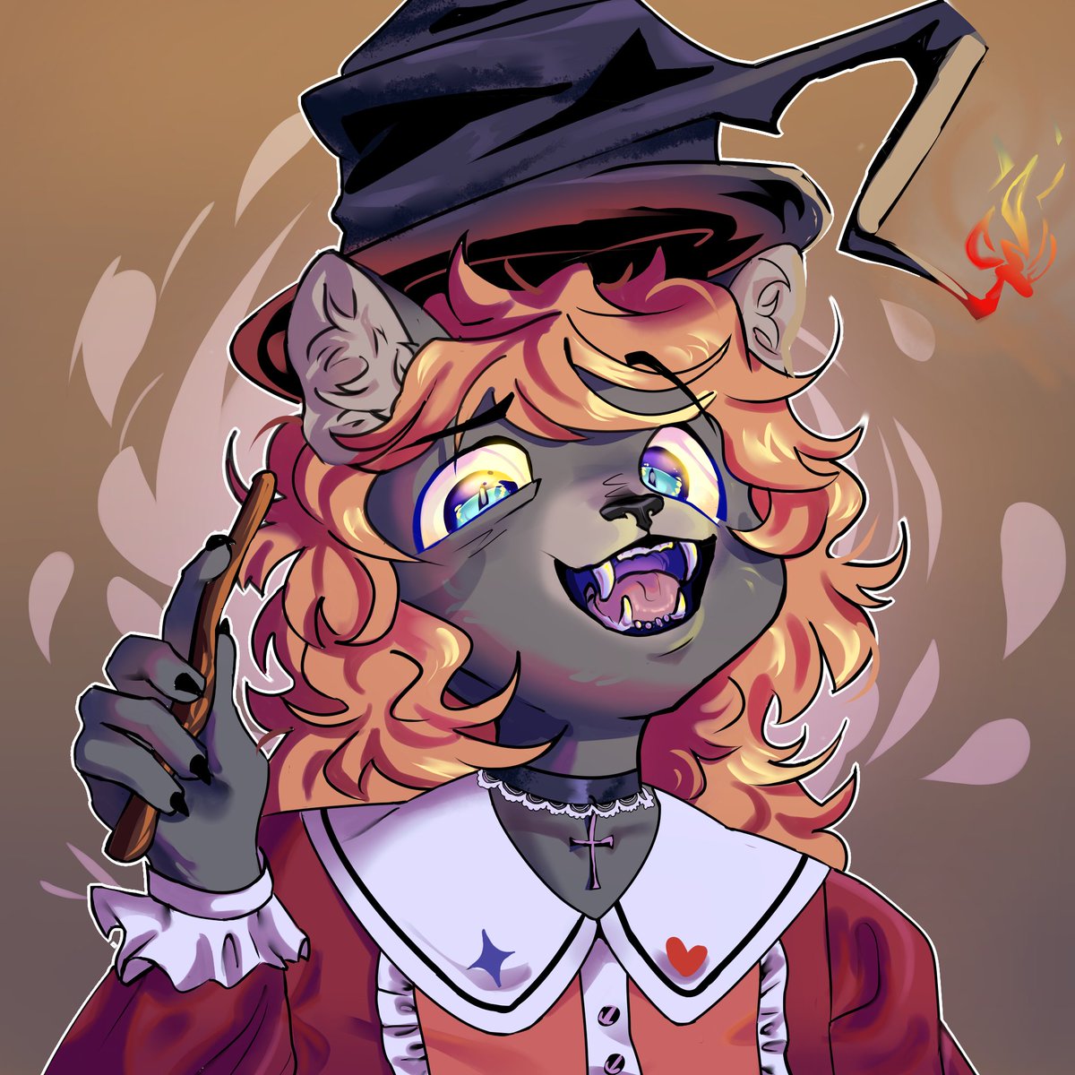 pillowzenn's tweet photo. hello! i decided to resume keeping my twitter account so here i am! i'll start with a halloween icon comission for my friendo https://t.co/1iK5rtZbaV