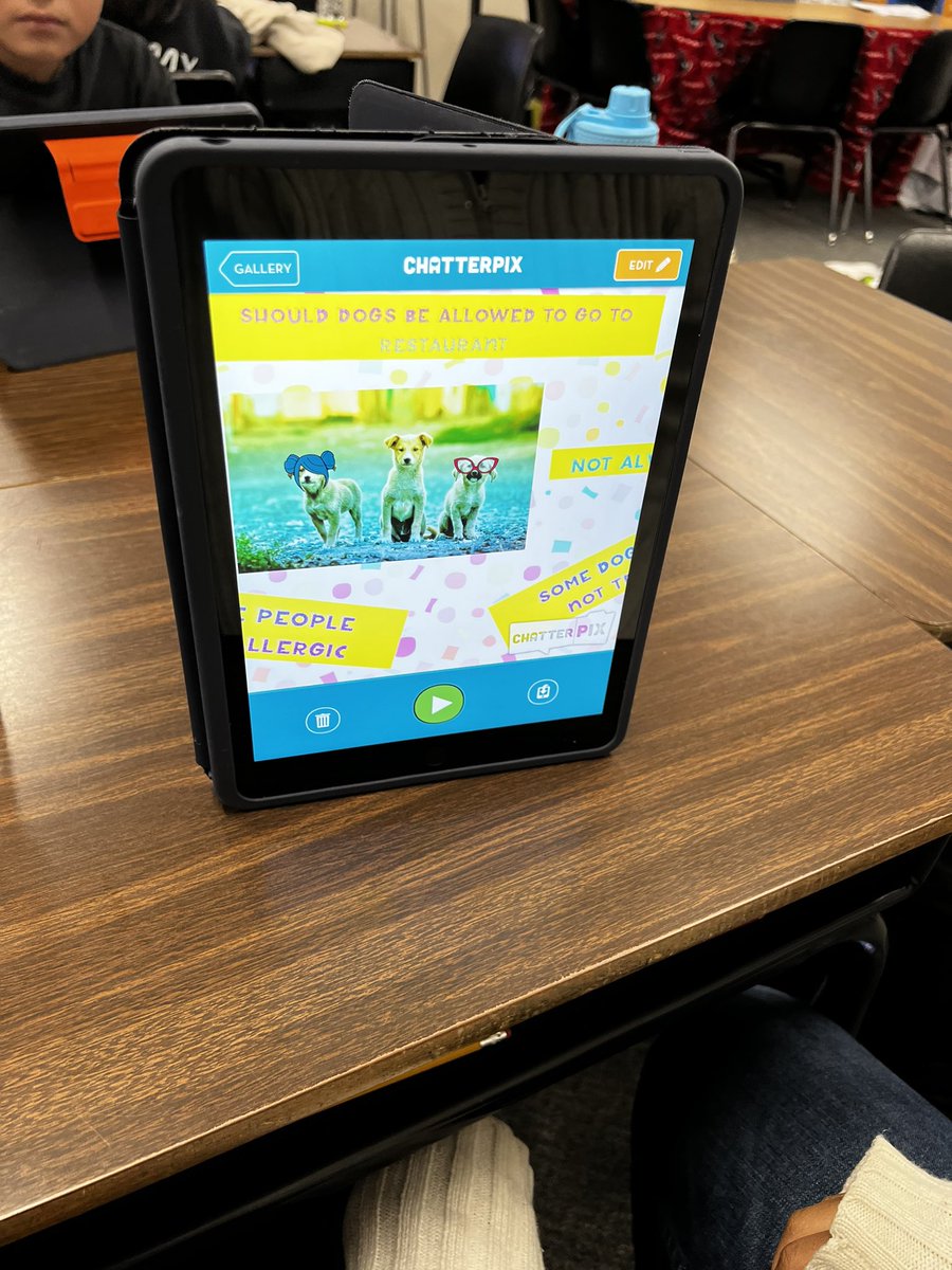 ElainaKloecker's tweet photo. Ms. Hickman upped the engagement in her class with argumentative texts today. Infographics that were created in @PicCollage were #appsmashed with @ChatterPixIt to ‘give voice’ to their claims and evidence @GCCISDLiteracy @gccisd_edtech https://t.co/KN9ItlrGY8