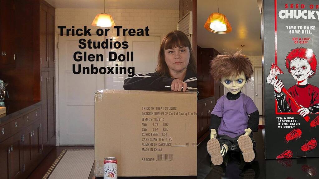 Clink the LINK IN MY PROFILE to watch this new unboxing. DDD #169 is up!  In it - I do an unboxing of this awesome @trick_or_treat_studios Glen doll from Seed of Chucky. And be sure to watch episode 7 of Chucky TONIGHT! #seedofchucky #glen/da #glenandgle… instagr.am/p/ClCDt3DPE8p/