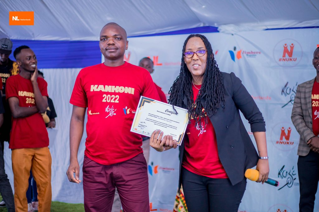 La célébration des jeunes modèles pour les solutions développées dans leurs localités; telle est la mission principale de KANKONI- activité du projet pilote Nawe Urashoboye Kubikora <a href="/Nuku_Burundi/">NUKU</a> 

L’événement s’est tenu dans l’après-midi de ce 16/11 dans le cadre de la #SME2022