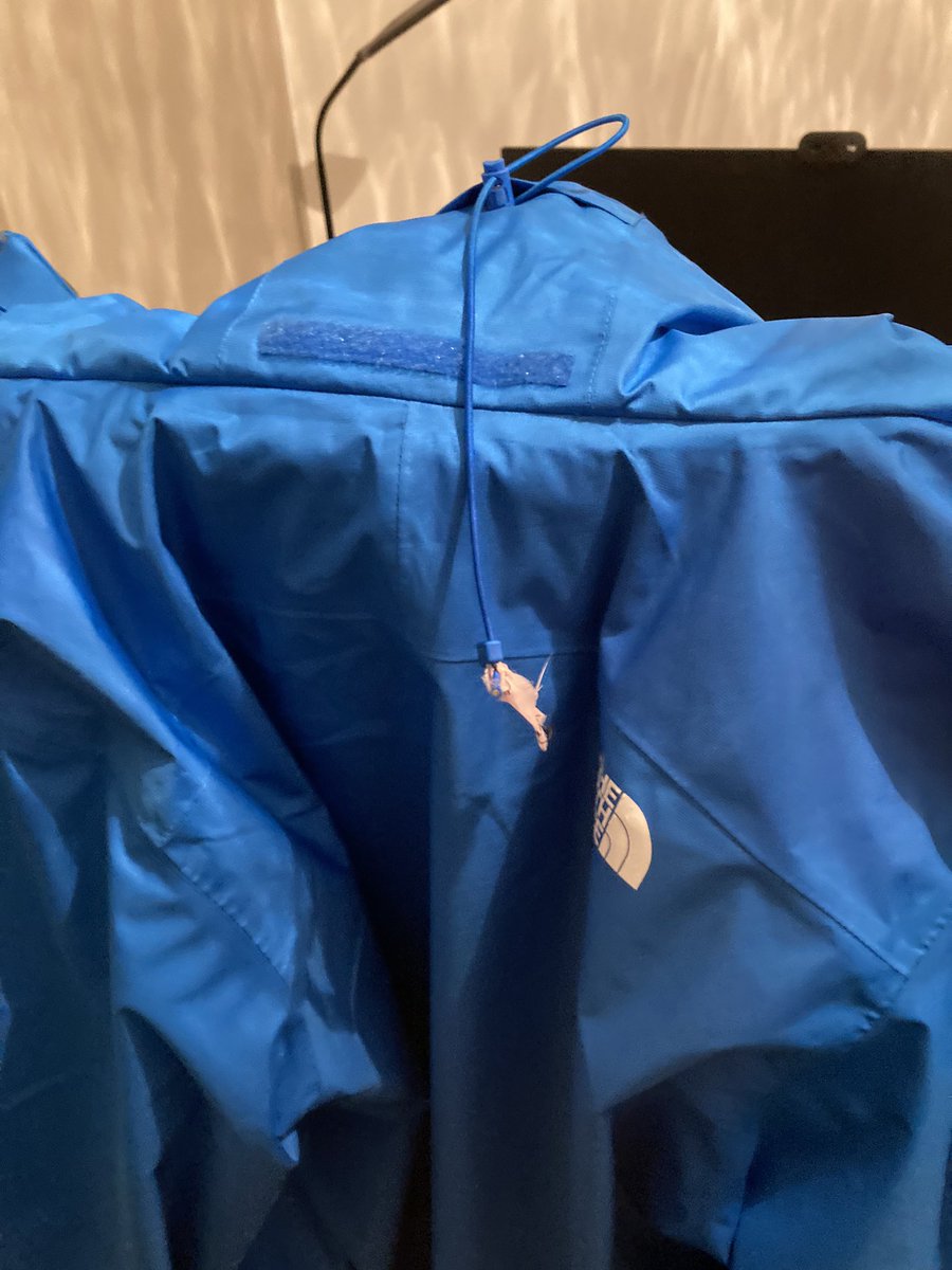 deanstone1971's tweet photo. @thenorthface sad times, raining tonight and this happened to my jacket. Not what we expect from a premium brand ☹️☹️ https://t.co/WKzzx2bCtv