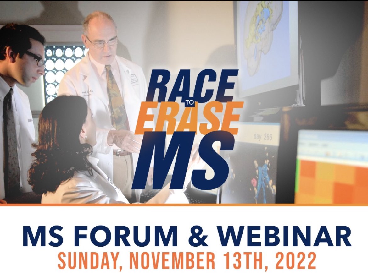 Our MS Forum is now available to watch on demand! To watch the Forum, access panelist bios and agenda visit erasemsforumandexpo.org or the link in our bio! #EraseMS