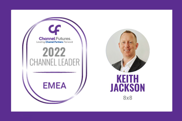 tinalundeensmit's tweet photo. Congratulations to Keith Jackson, 8x8 VP International Channels, for being named a @ChannelFutures' Top 20 #EMEA Channel Leaders of the Year. Learn more about the @8x8 Elevate Partner Program here. #8x8PartnerLove #XCaaS #UCaaS #CCaaS https://t.co/4UyrkT2VoX https://t.co/opwwkDfI5B