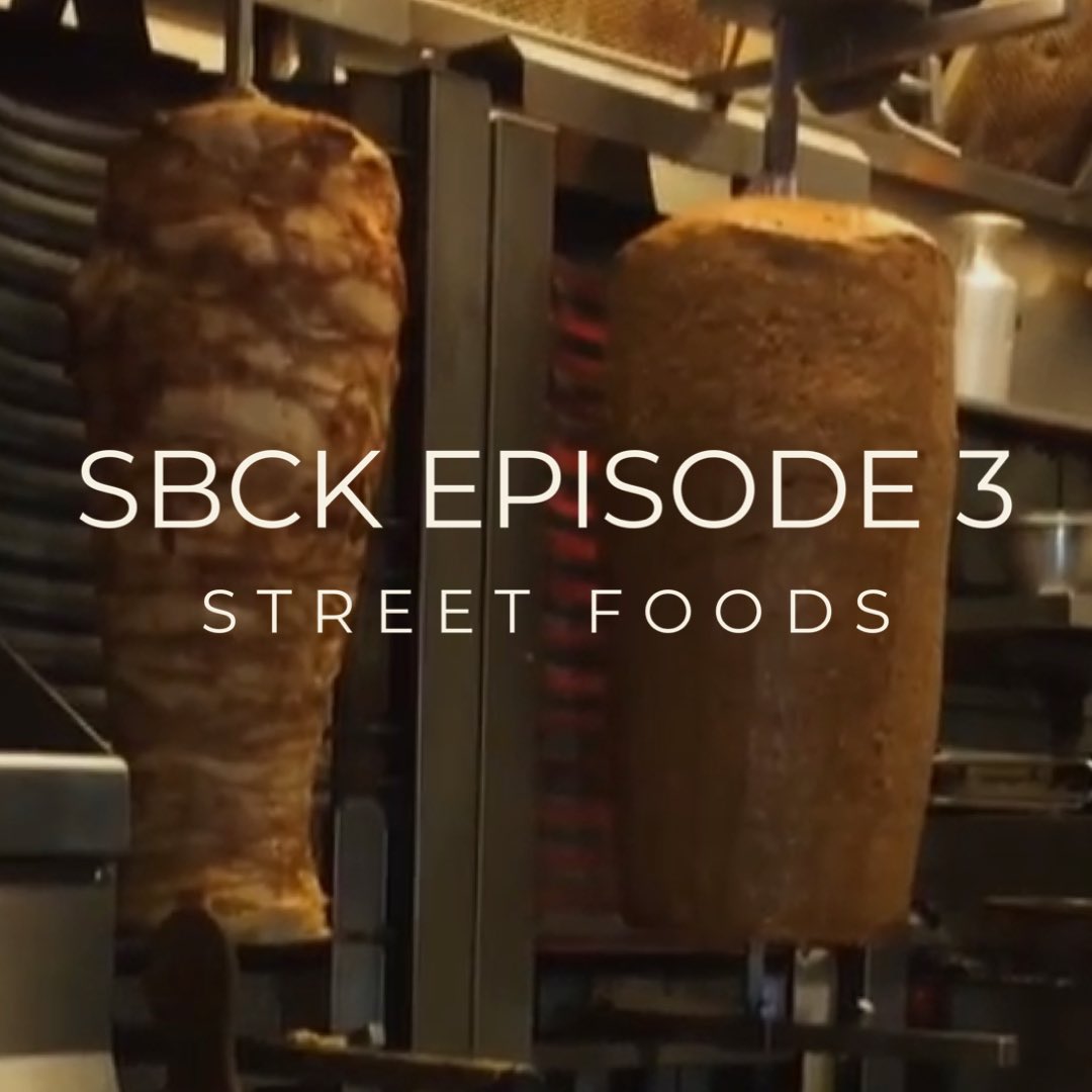 sbckpodcast's tweet photo. Do you even Döner Bro? Our Street Foods Episode is live now!  Check out https://t.co/kZx1tc7LQK or wherever you stream your podcasts for Episode 3! https://t.co/xinfbiXugF